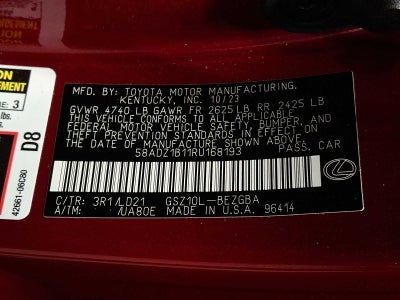 2024 Lexus ES 350 ES 350 FWD