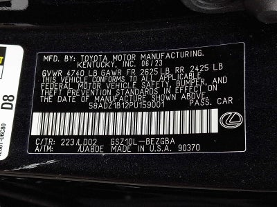 2023 Lexus ES 350 ES 350 FWD