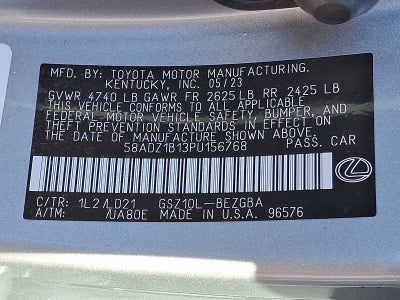 2023 Lexus ES ES 350 FWD