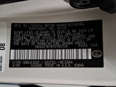 2023 Lexus ES 350 ES 350 FWD