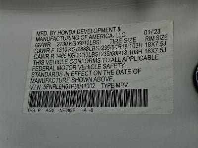 2023 Honda Odyssey EX-L