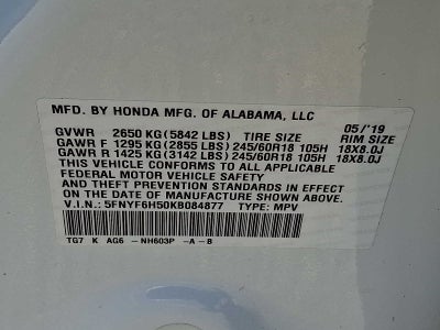 2019 Honda Pilot EX-L