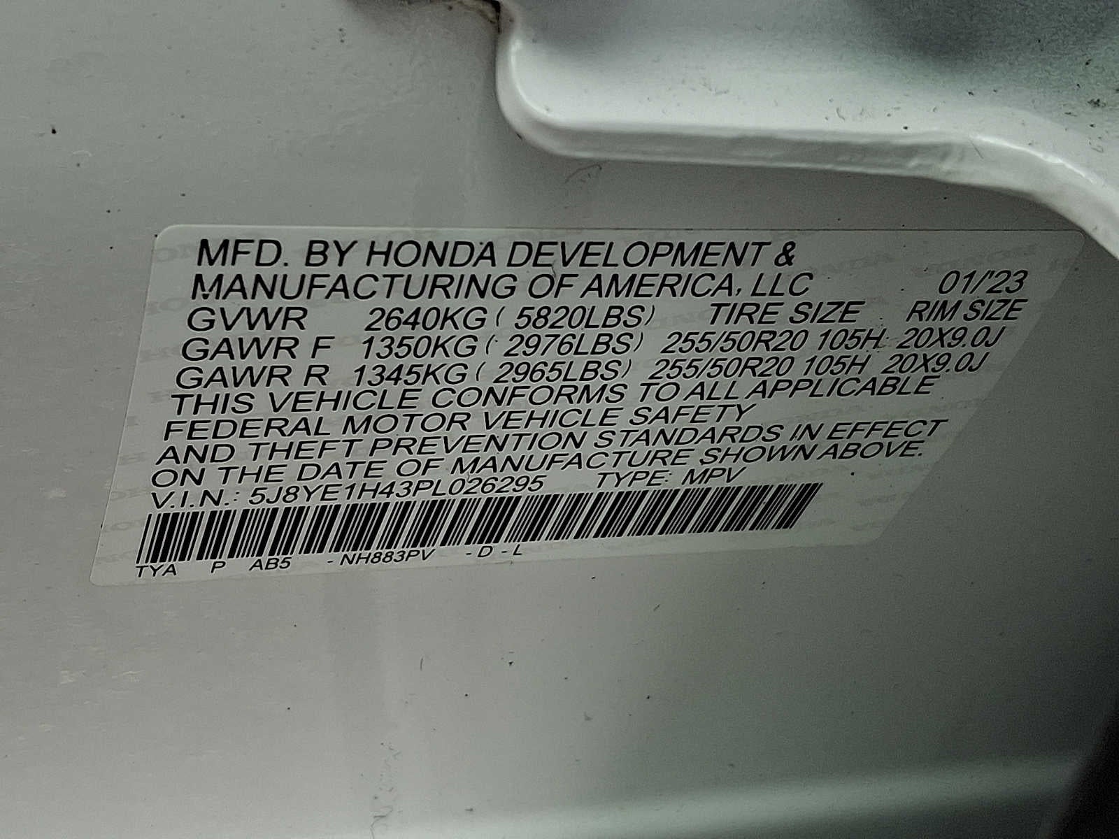 2023 Acura MDX w/Technology Package