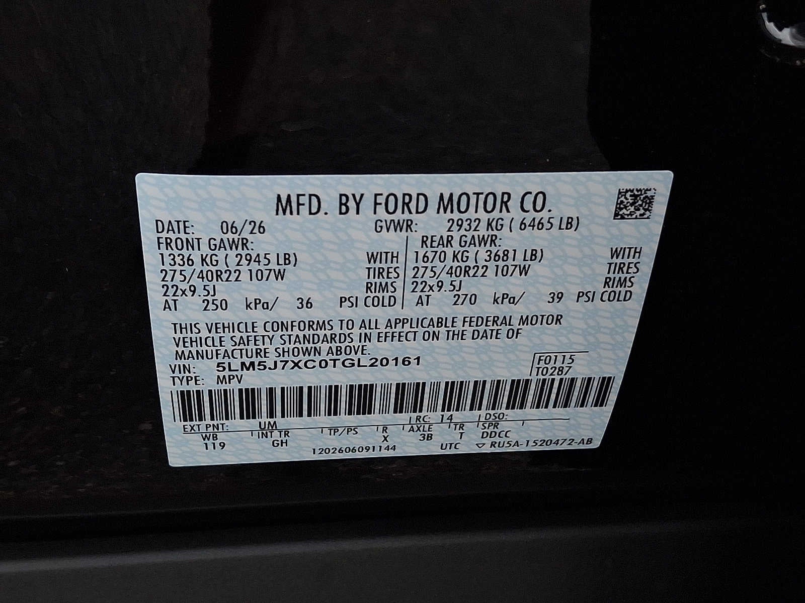 2026 Lincoln Aviator Reserve AWD