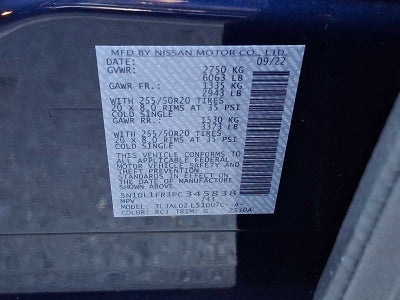 2023 INFINITI QX60 LUXE