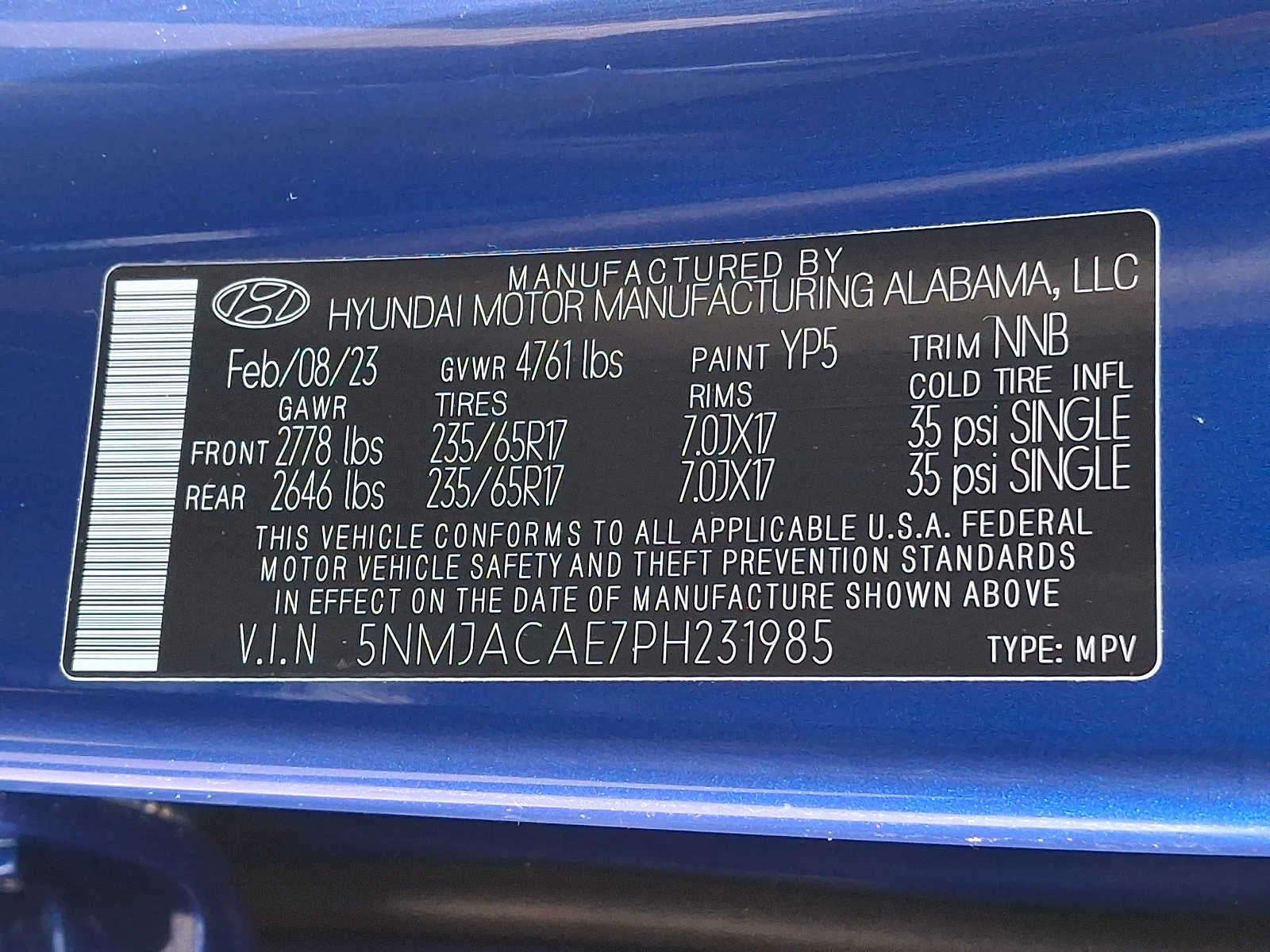 2023 Hyundai Tucson SE