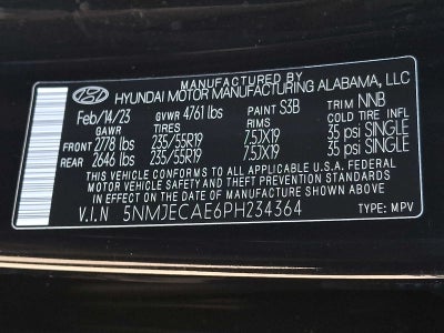 2023 Hyundai Tucson Limited