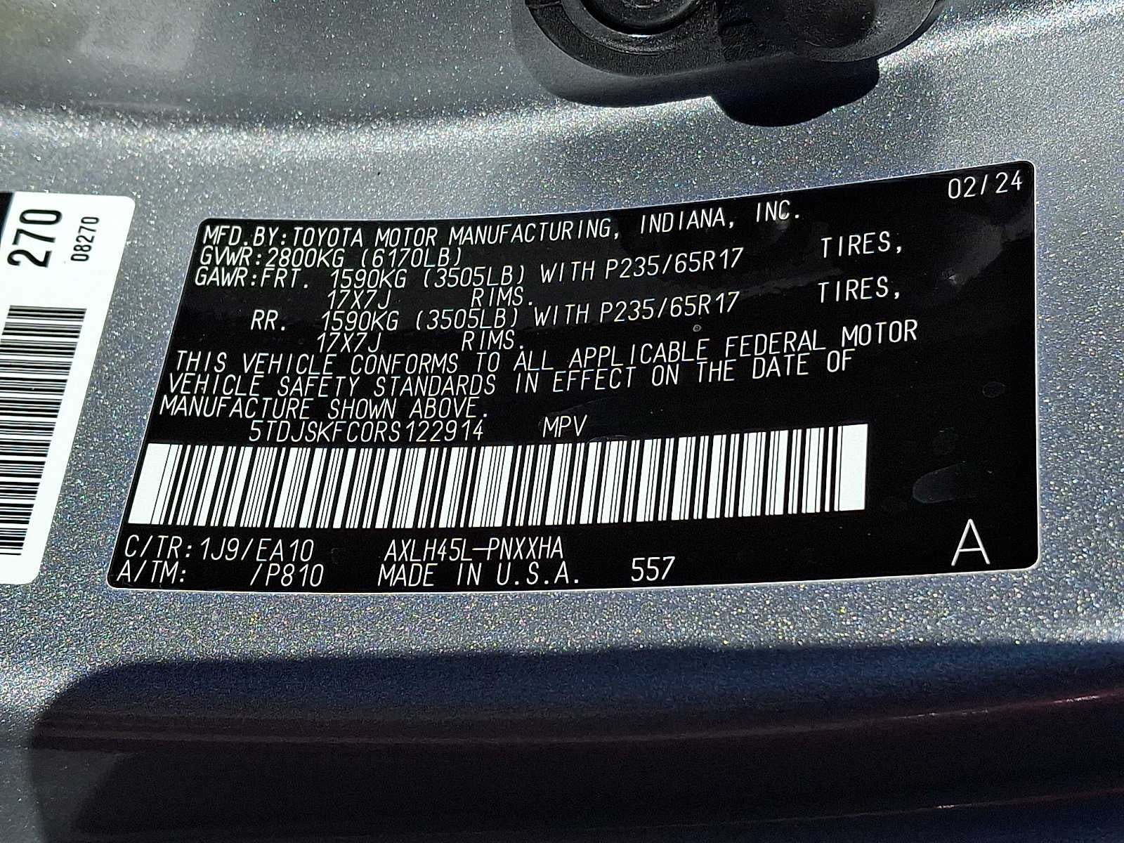 2024 Toyota Sienna XLE