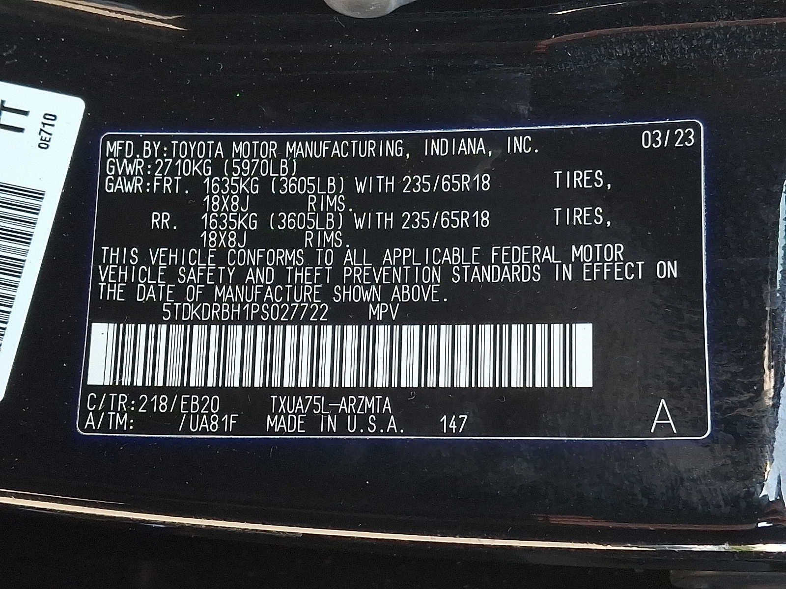 2023 Toyota Highlander XLE