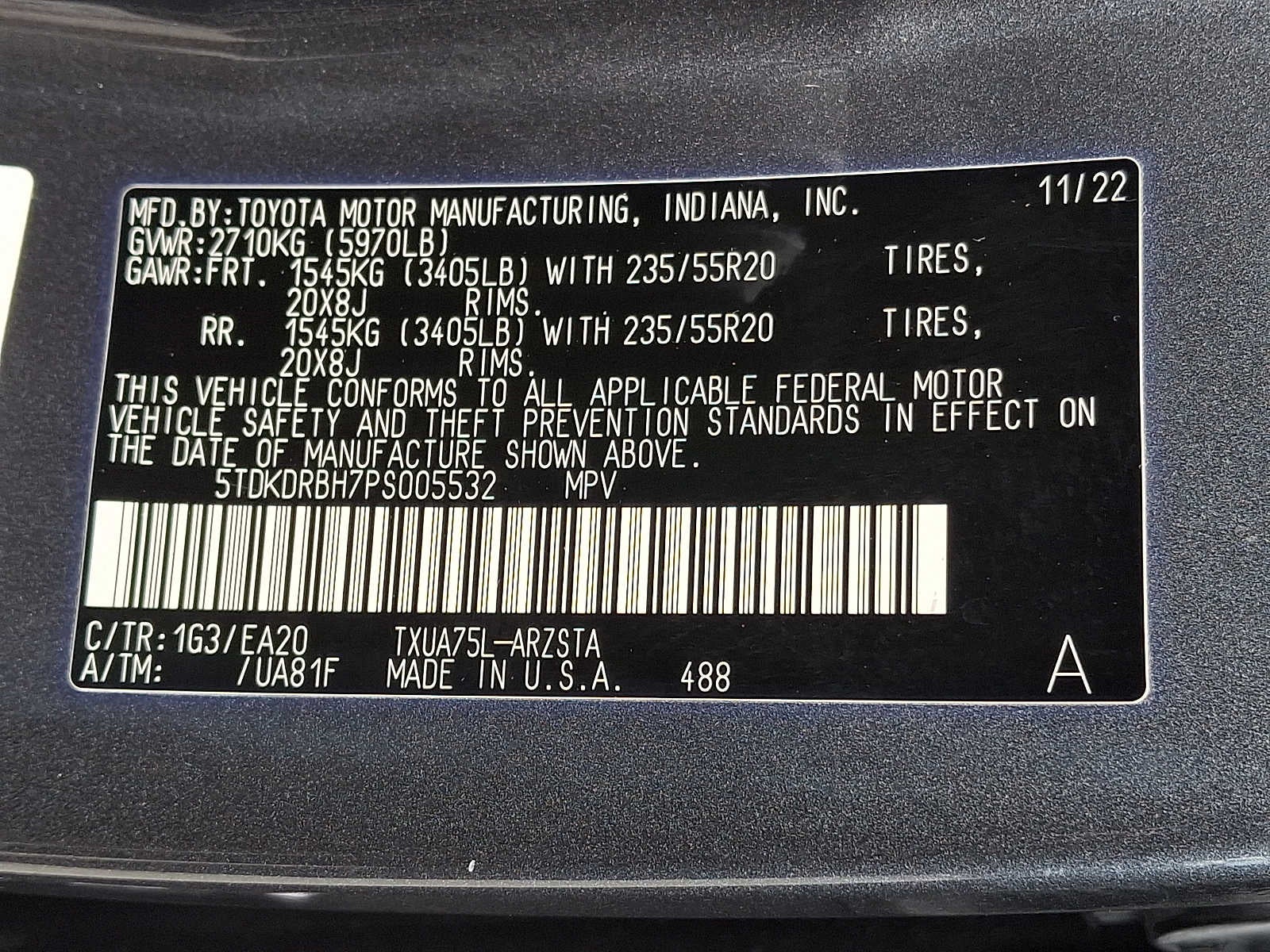 2023 Toyota Highlander XSE
