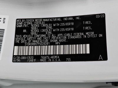 2023 Toyota Highlander XLE