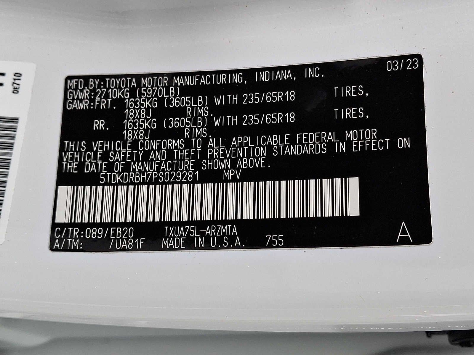 2023 Toyota Highlander XLE