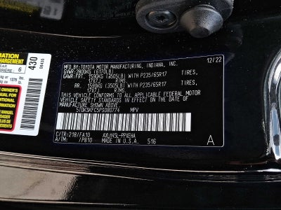 2023 Toyota Sienna LE