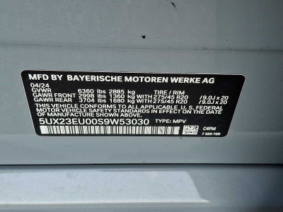 2025 BMW X5 xDrive40i xDrive40i