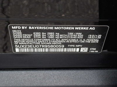 2024 BMW X5 xDrive40i Sports Activity Vehicle