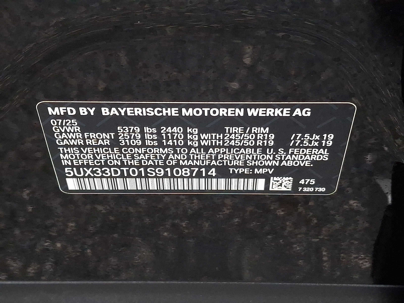 2025 BMW X4 xDrive30i Sports Activity Coupe