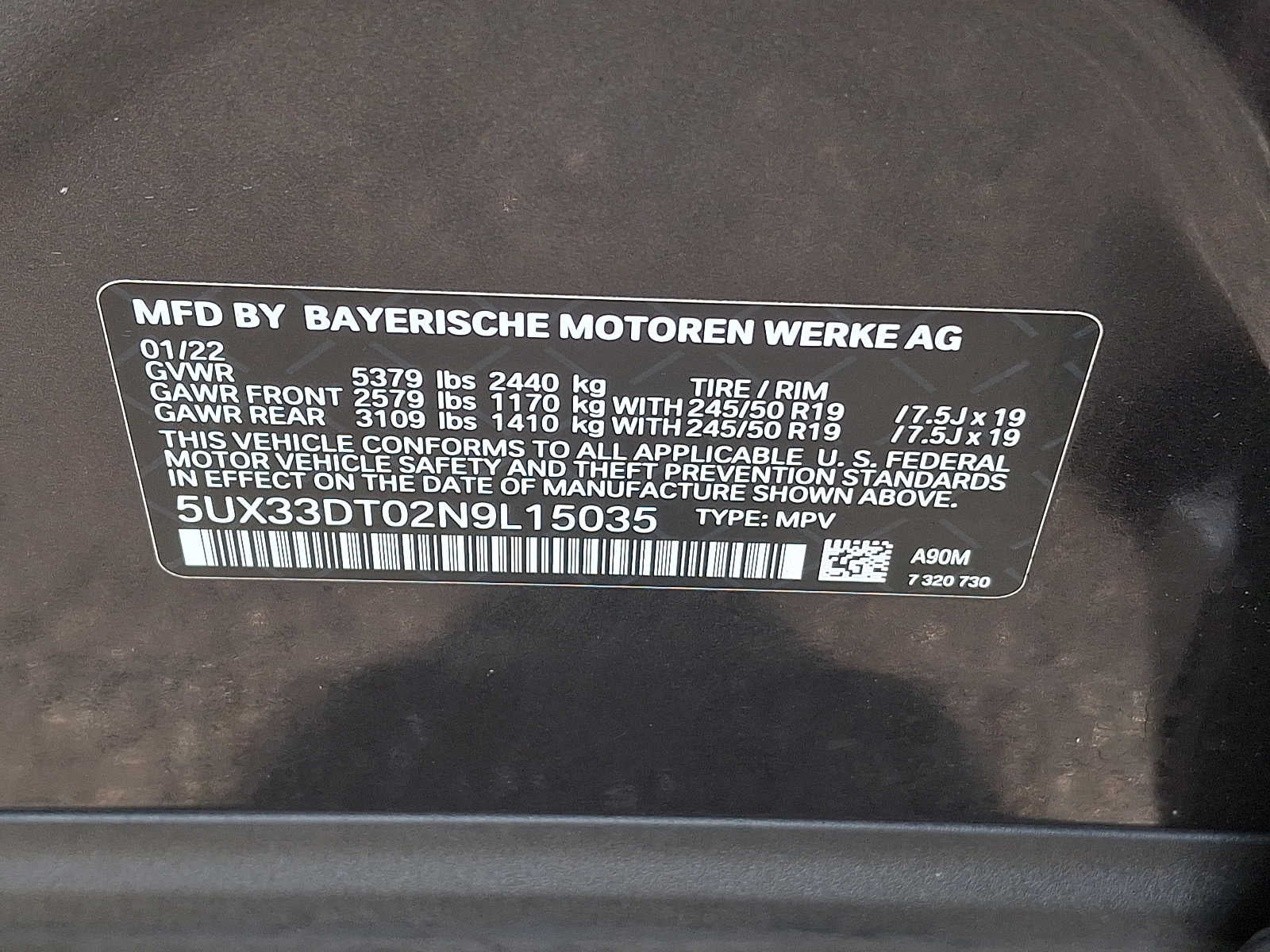 2022 BMW X4 xDrive30i