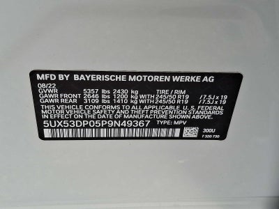 2023 BMW X3 xDrive30i xDrive30i