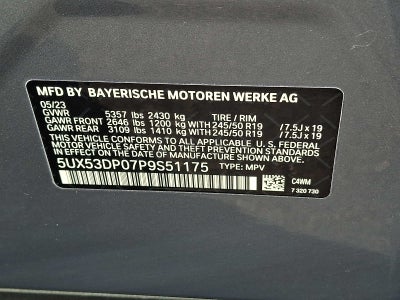 2023 BMW X3 xDrive30i xDrive30i