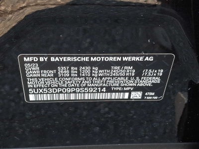 2023 BMW X3 xDrive30i xDrive30i