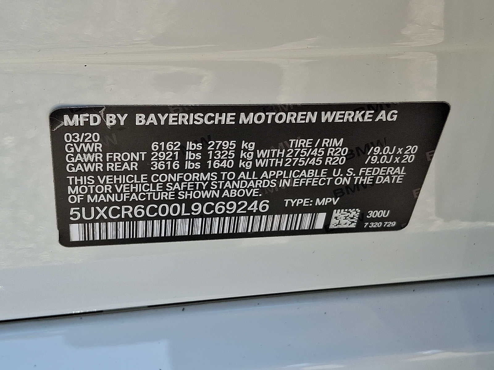 2020 BMW X5 xDrive40i Sports Activity Vehicle