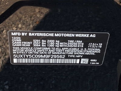 2021 BMW X3 xDrive30i xDrive30i