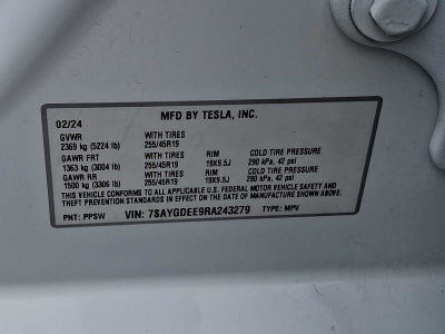 2024 Tesla Model Y Long Range