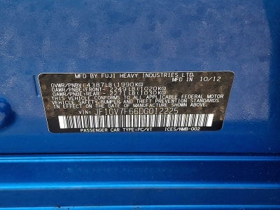 2013 Subaru Impreza WRX WRX Premium