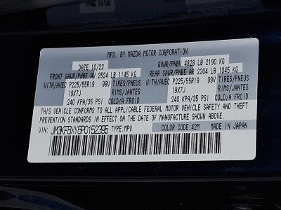 2023 Mazda Mazda CX-5 2.5 Turbo Signature