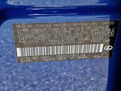 2025 Lexus IS F SPORT Design