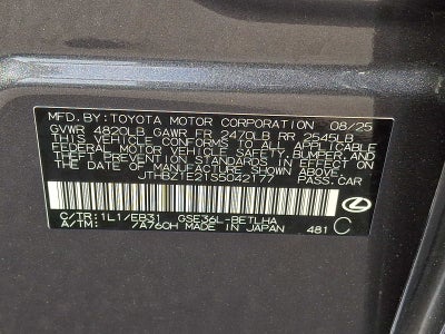 2025 Lexus IS 350 F SPORT DESIGN AWD F SPORT DESIGN AWD
