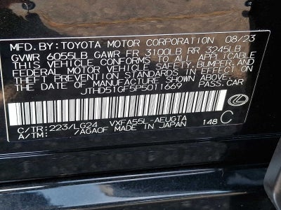 2023 Lexus LS LS 500 AWD