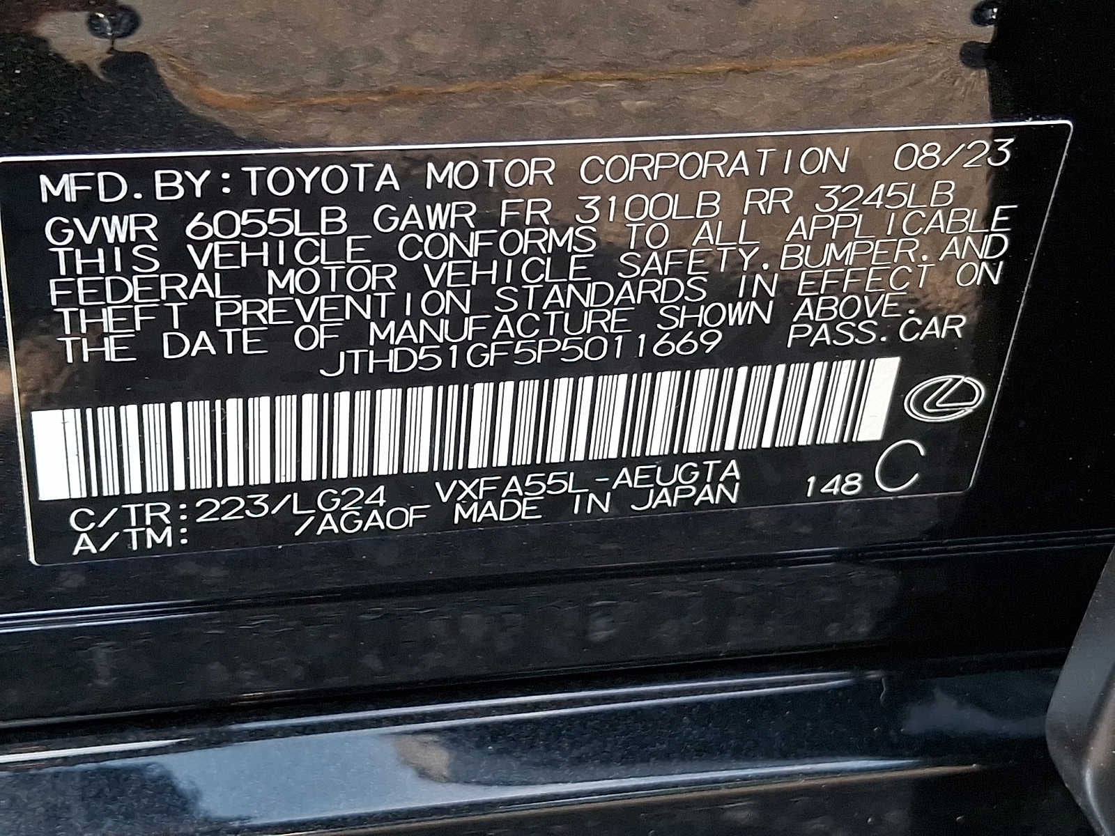 2023 Lexus LS LS 500 AWD