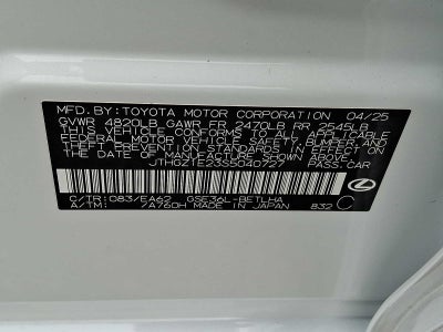 2025 Lexus IS 350 F SPORT AWD F SPORT AWD