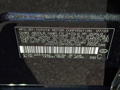 2023 Lexus IS 350 F SPORT