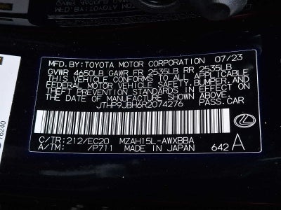 2024 Lexus UX 250h PREMIUM AWD PREMIUM AWD