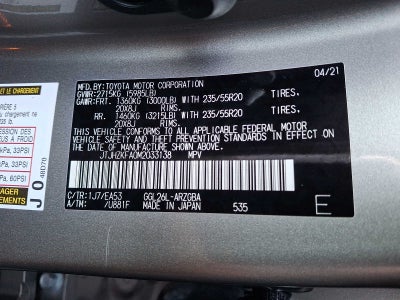 2021 Lexus RX RX 350L AWD