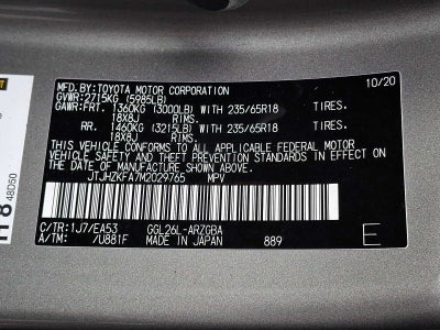 2021 Lexus RX 350L RX 350L AWD