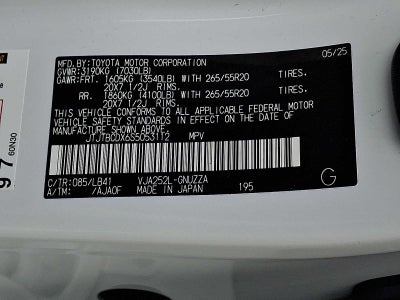 2025 Lexus GX 550 PREMIUM+ PREMIUM PLUS