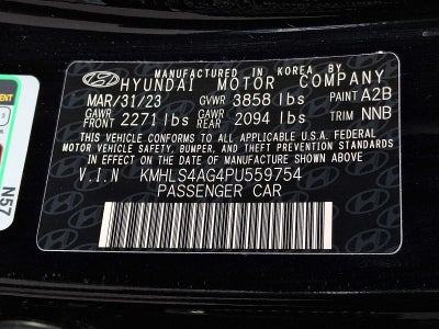 2023 Hyundai Elantra SEL