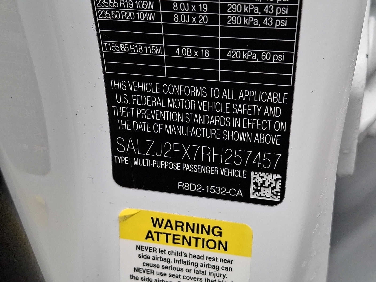 2024 Land Rover Range Rover Evoque Core S