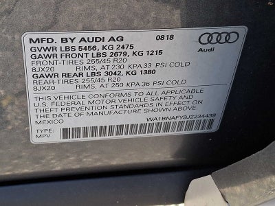 2018 Audi Q5 Premium Plus