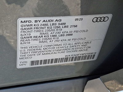2023 Audi Q5 S line Prestige