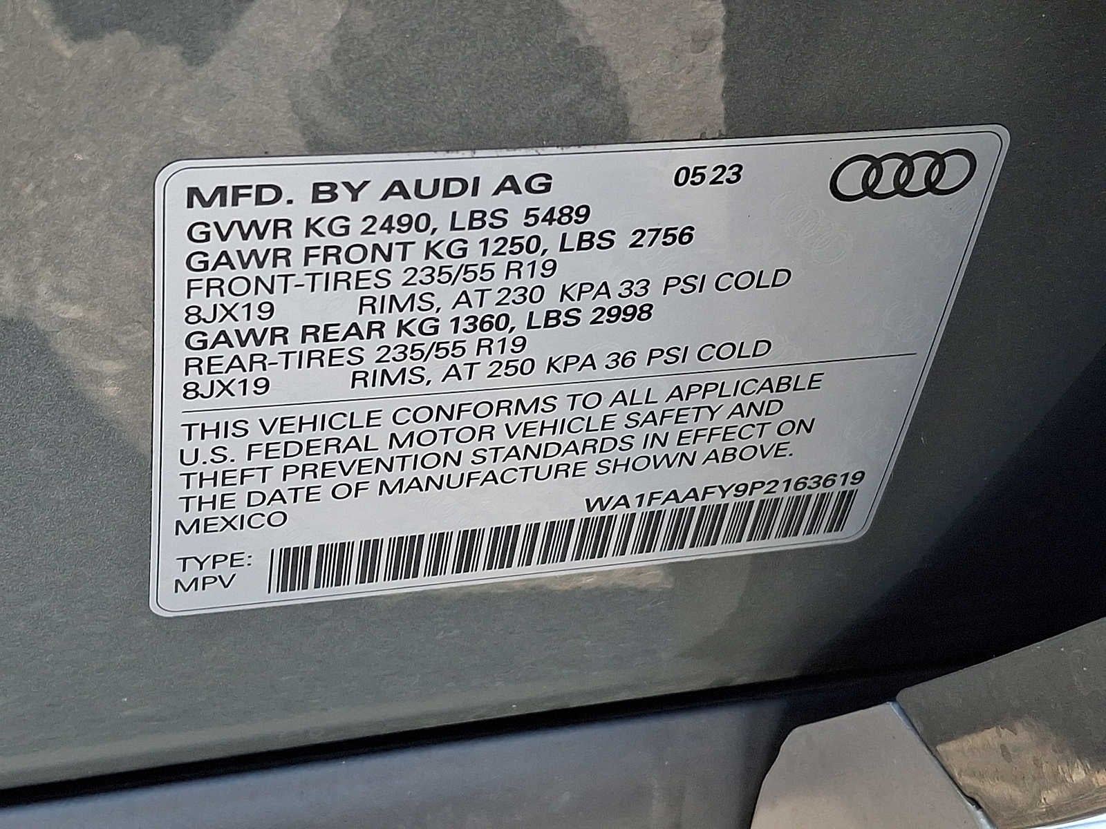 2023 Audi Q5 S line Prestige