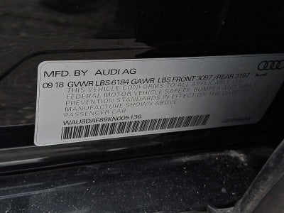 2019 Audi A8 L 55 TFSI quattro