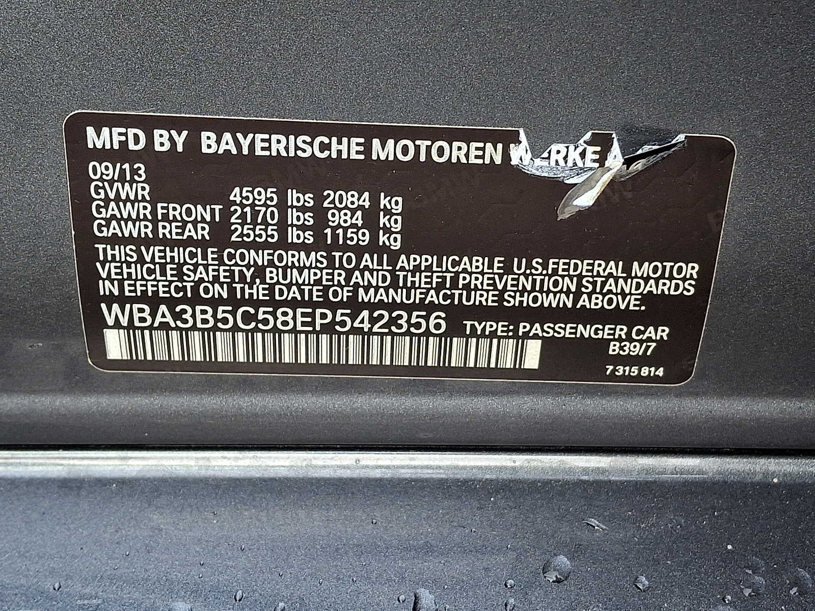 2014 BMW 3 Series 328i xDrive