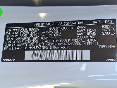 2020 Volvo XC60 Inscription