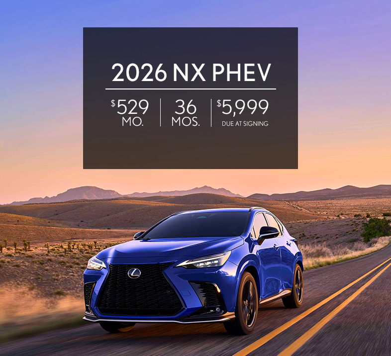 NX PHEV May Lease Offer