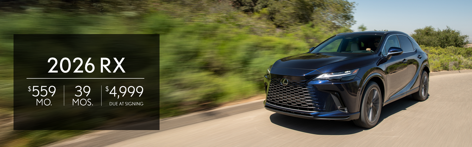 March 2026 RX Lease Offer