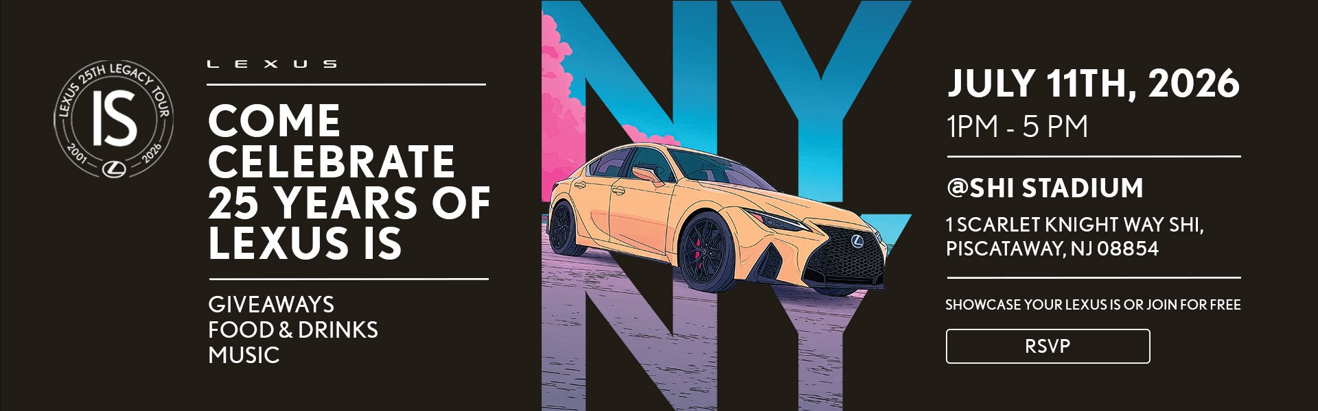 Lexus IS 25th Anniversary Tour